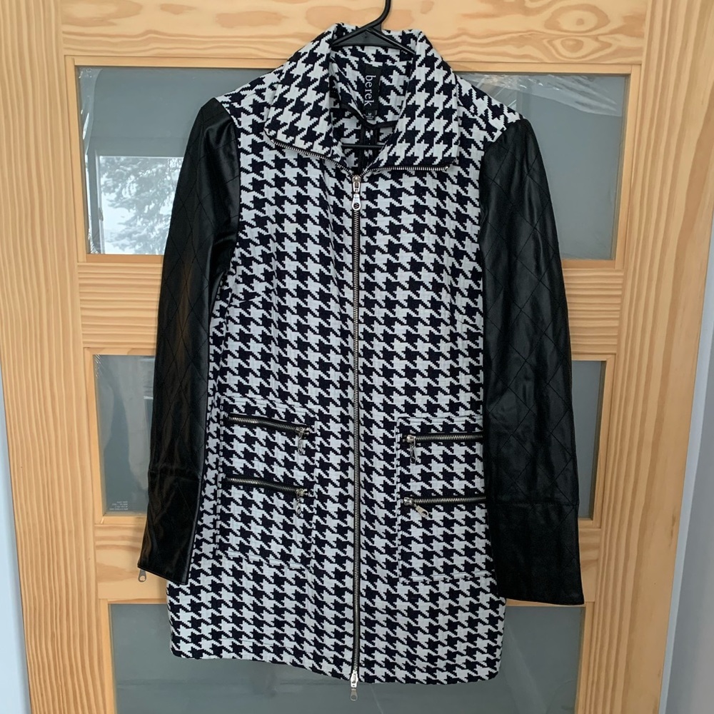 BELK Houndstooth Trench